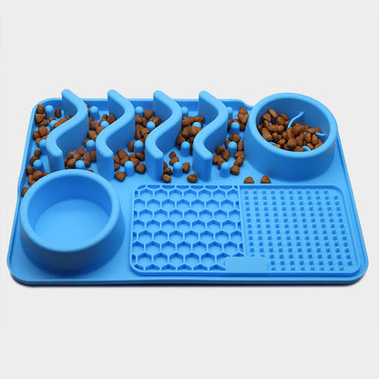 ChillPup Dog Lick Mat – Anxiety Relief, Slow Feeder & Boredom Buster
