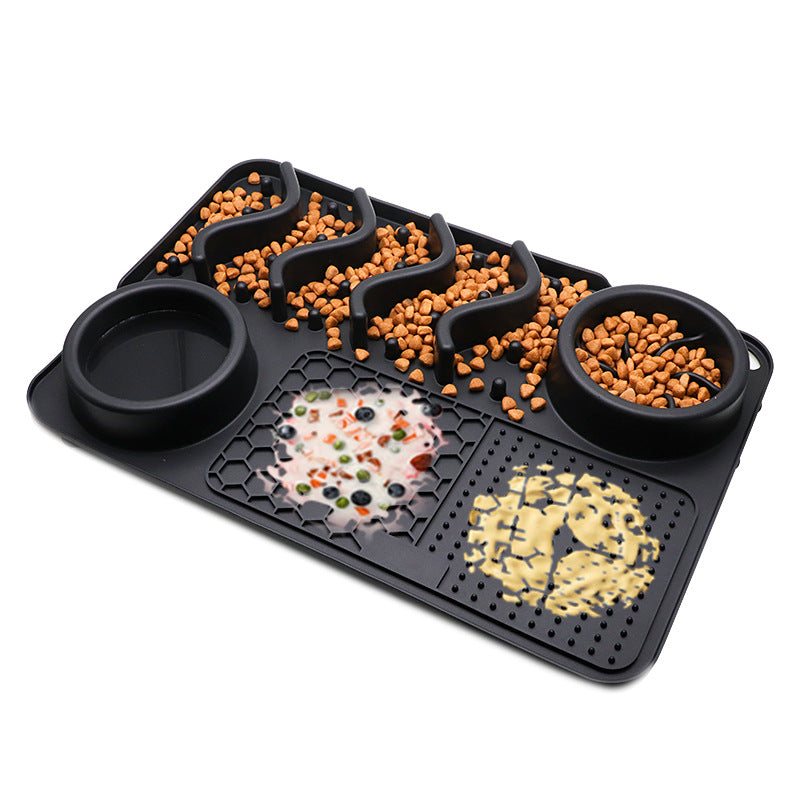 ChillPup Dog Lick Mat – Anxiety Relief, Slow Feeder & Boredom Buster