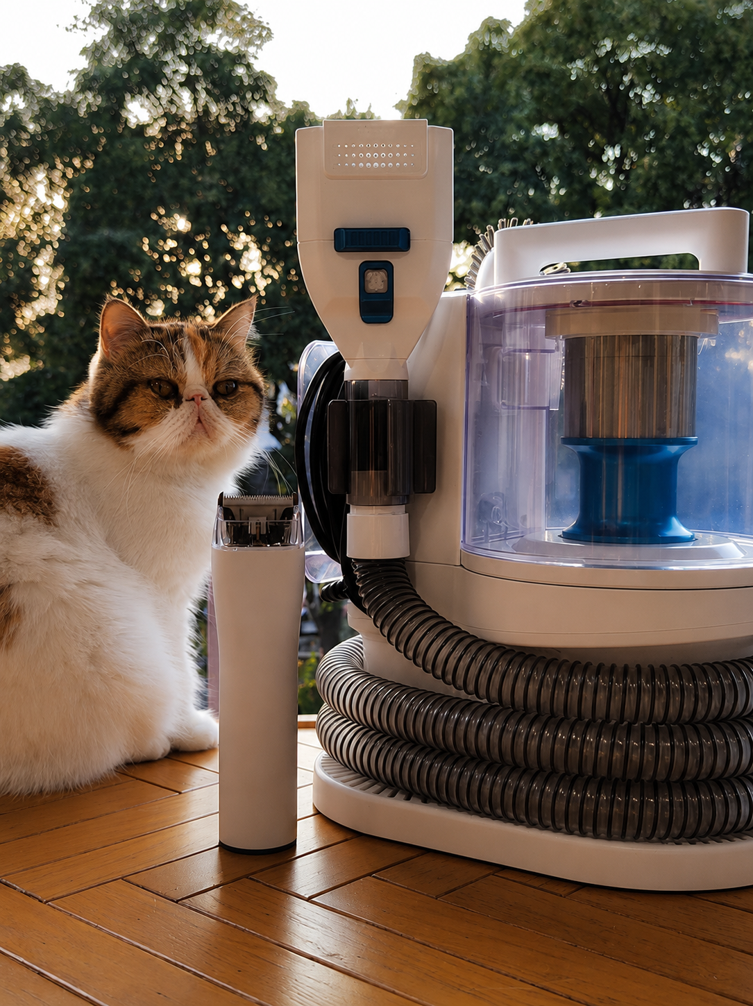 7-in-1 Professional Pet Grooming Vacuum Kit