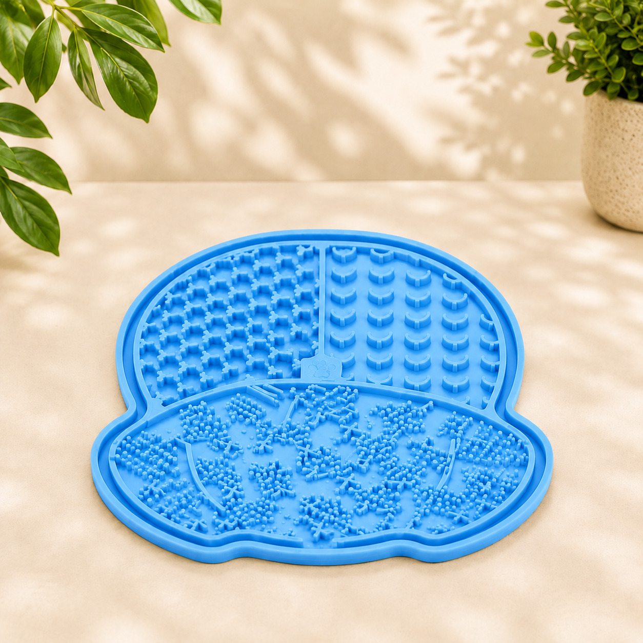 HappyTails Leckmatte – Stressabbauender Slow Feeder für Hunde & Katzen