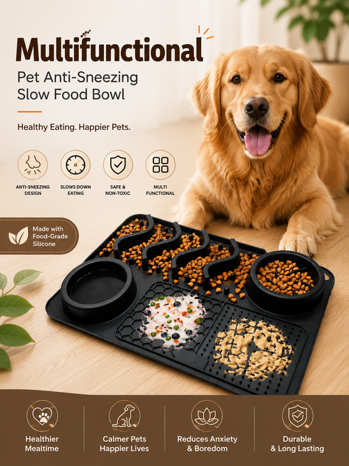 ChillPup Dog Lick Mat – Anxiety Relief, Slow Feeder & Boredom Buster