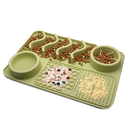 ChillPup Dog Lick Mat – Anxiety Relief, Slow Feeder & Boredom Buster
