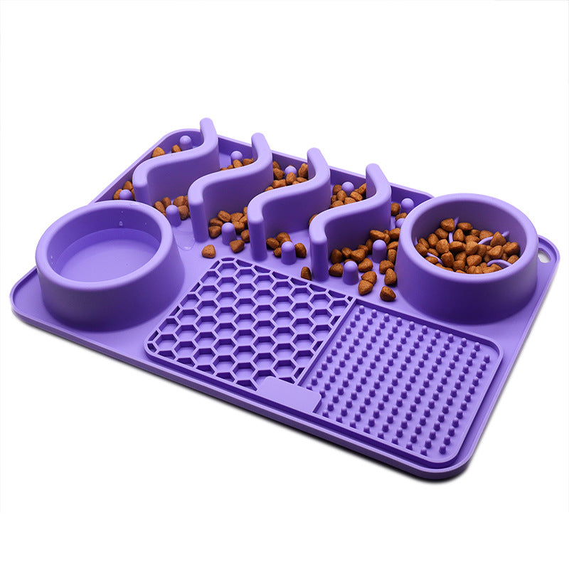 ChillPup Dog Lick Mat – Anxiety Relief, Slow Feeder & Boredom Buster