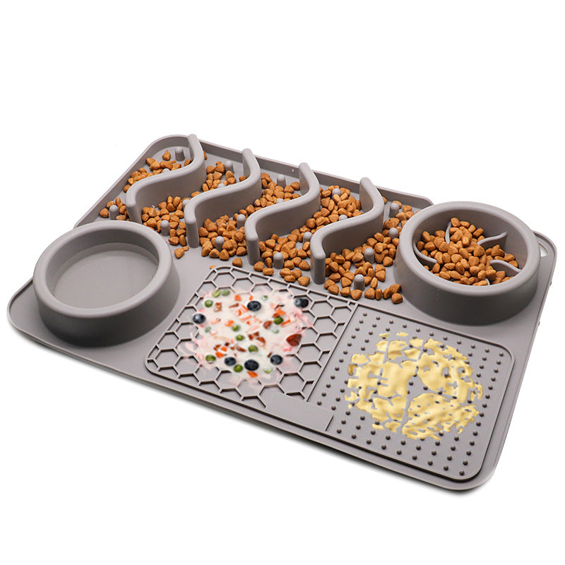 ChillPup Dog Lick Mat – Anxiety Relief, Slow Feeder & Boredom Buster