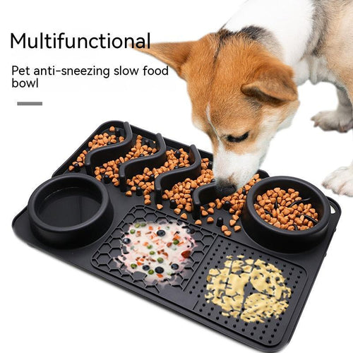 ChillPup Dog Lick Mat – Anxiety Relief, Slow Feeder & Boredom Buster
