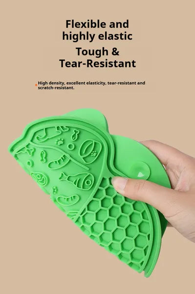 HappyTails Lick Mat – Stress-Relief Slow Feeder for Dogs & Cats