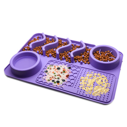 ChillPup Dog Lick Mat – Anxiety Relief, Slow Feeder & Boredom Buster